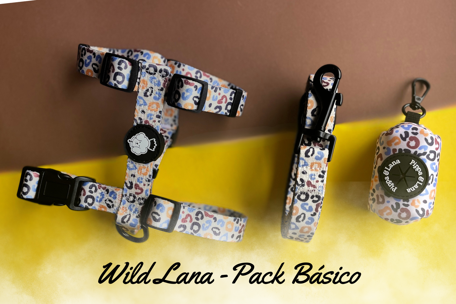 Wild Lana -Arnés + Correa + Porta Bolsas