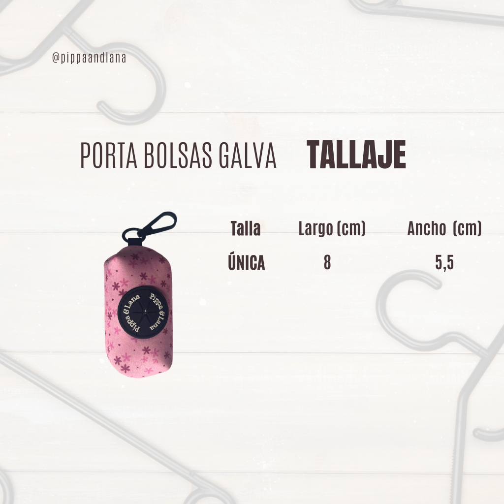 PORTA BOLSAS GALBA - PINK PIPPA